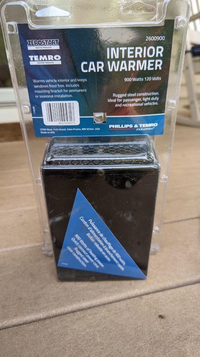 New ZeroStart Interior Car Warmer / Heater # 2600900 | eBay