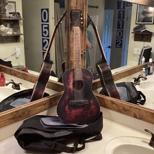 Ventura Acoustic Guitar With Gig Bag - Vintage - Vwdopur3/4