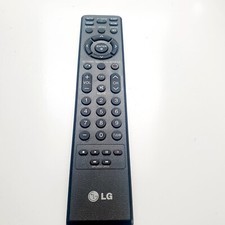 LG Remote MKJ42519603 TV Audio Black Missing Battery Cover Free Shipping