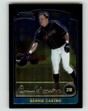 2003 BOWMAN CHROME - RC #195 BERNIE CASTRO SAN DIEGO PADRES