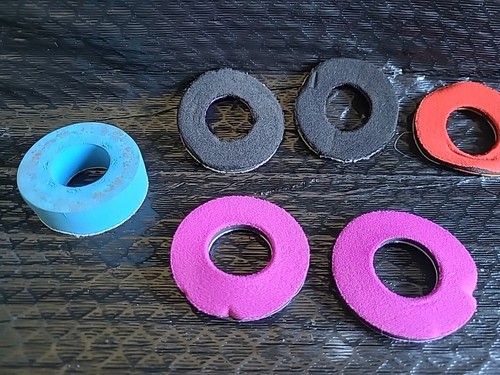 Flite Bmx Donuts Vintage Super Rare Lot Of 3 Pair Grips Race Freestyle Gt - Picture 6 of 7