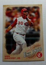 2019 Topps Update EST Ken Griffey JR EST. 1869 #EST-13 - Cincinnati Reds