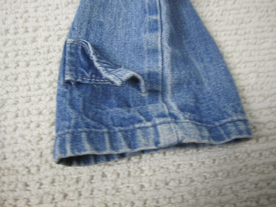 Mono de Colección Oshkosh B'Gosh Niños Talla 6 Azul Denim Jean Mecánico Granjero Traje Completo Foto 3 de 4