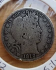 1912 Barber Half Dollar