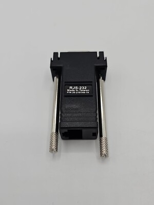 RTI RJS-232 20-210149-19 RJ45 to DB9 Single Serial Adapter