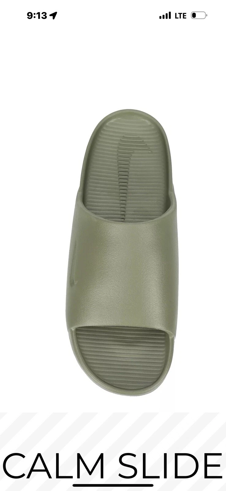 Nike Calm Scivoli Uomo Comfort Oliva Gomma 11