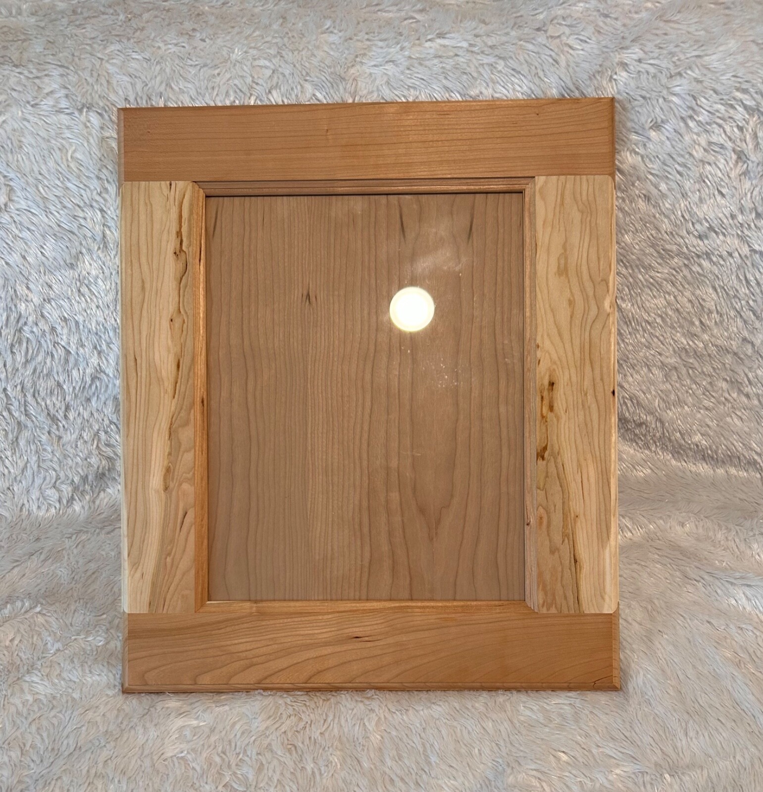 wood picture frames with glass-image
