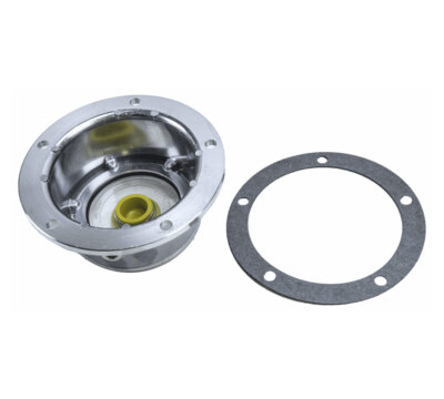 #ad Trailer Hub Cap w Gasket and Rubber Vent Plug for Stemco Replace 343 4013 $25.99