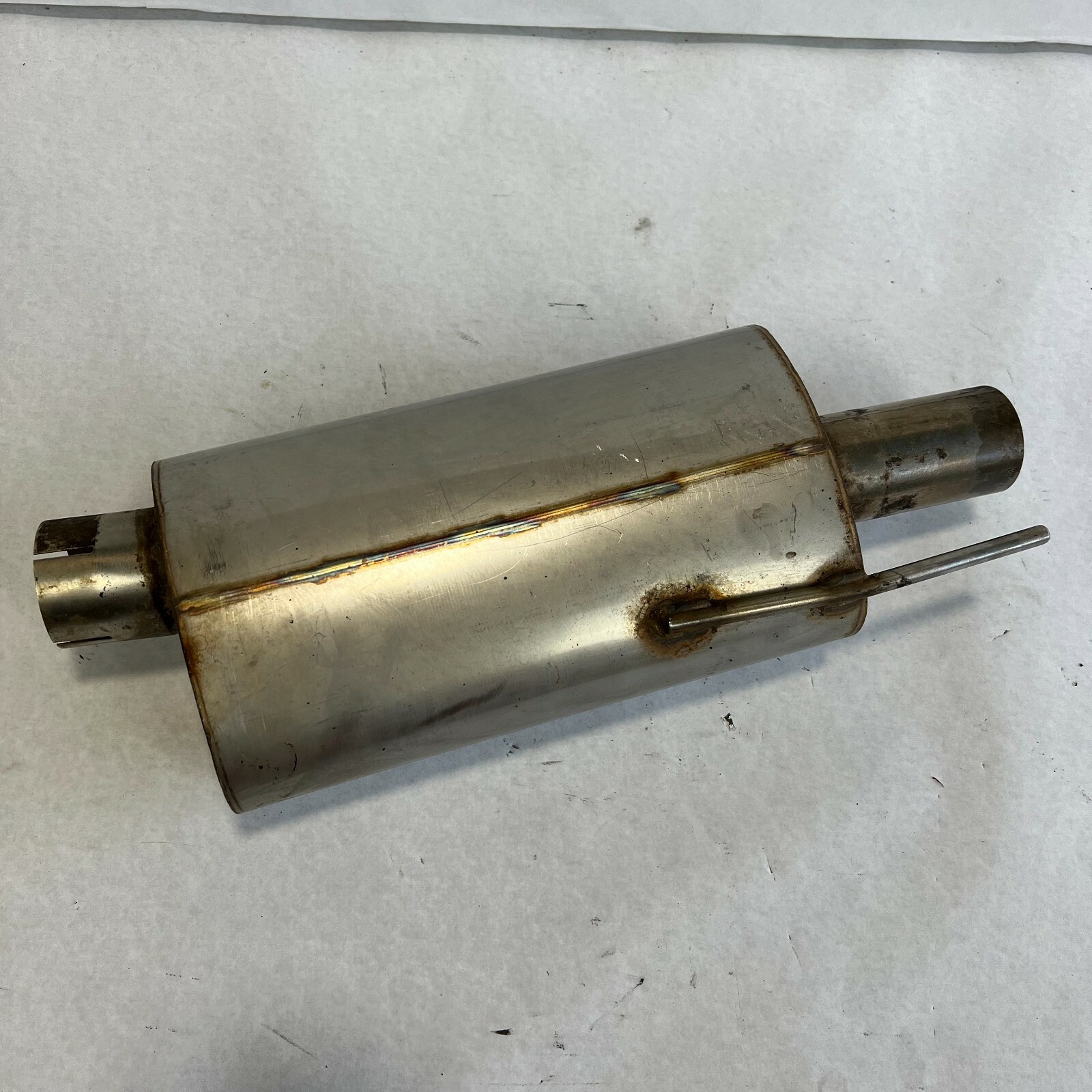 2000 - 2004 Aston Martin DB7 Vantage Left Middle Silencer Muffler 35-120057-AC