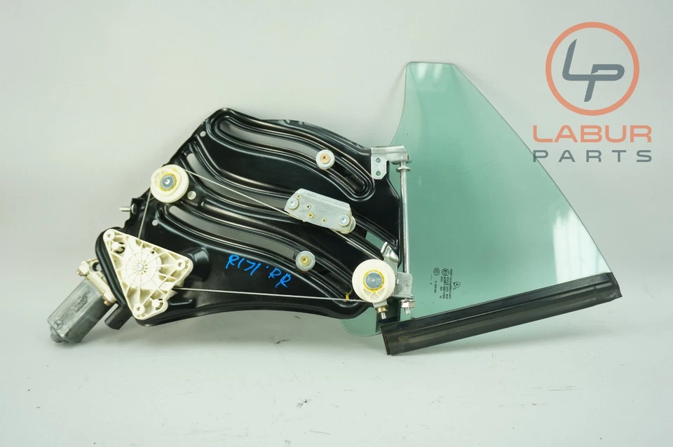 R171 R172 05-20 梅赛德斯 SLK 级后右四分之一窗玻璃和电机 Z6326 — 第 4/4 张图片