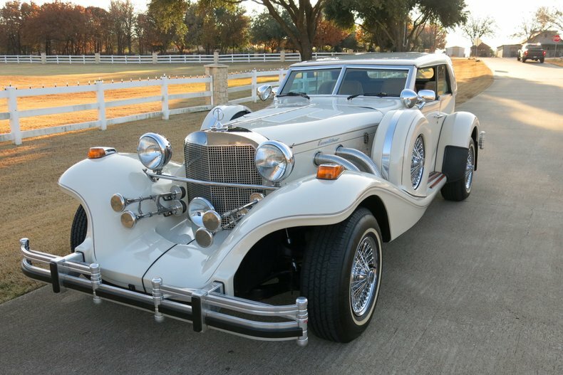 1987 Replica/Kit Makes 1987 Excalibur Series V Royale Phaeton, loaded V-8, A/C, only 6k miles, Two tops