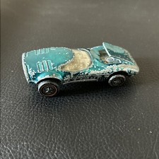 1968 Hot Wheels Redline TORERO Aqua w white interior Made In USA VHTF