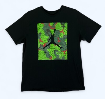 dark green jordan shirt