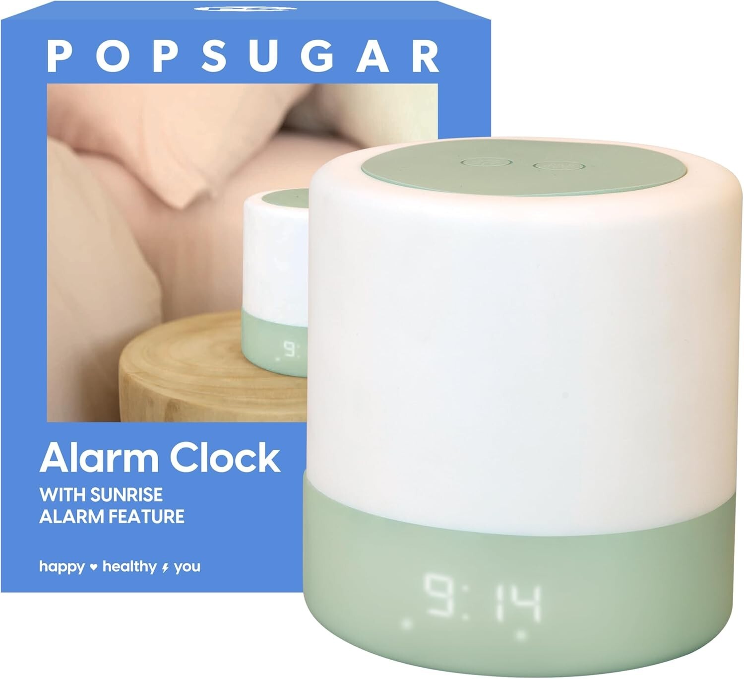 Sunrise Alarm Clock with Natural Light and Soothing Wake-Up Sounds by POPSUGAR-image