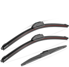 Windshield Wiper Blades 24+18+11" Replacement for Kia Seltos Front Rear Wipers