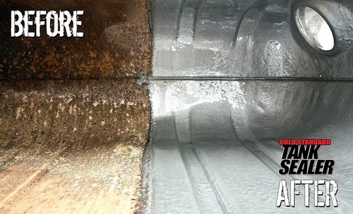 Clear Gold Standard Tank Sealer - 1 Gallon, Ideal for Aluminum & Fiberglass - Picture 5 of 8