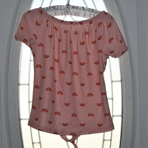 STAR RIDE Girls Pink Watermelon Shirt Size L 6X - Picture 2 of 5