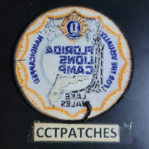 LAKE WALES, FLORIDA LIONS CAMP CLUB INTERNATIONAL PATCH - Picture 2 of 2