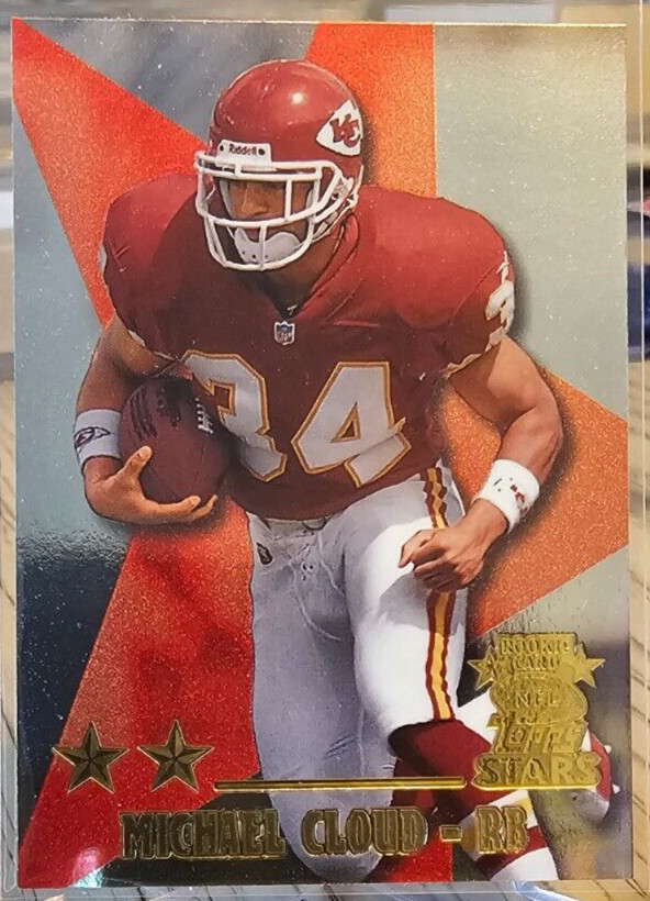1999 Topps Stars 2 Star Michael Cloud RC #51 Chiefs