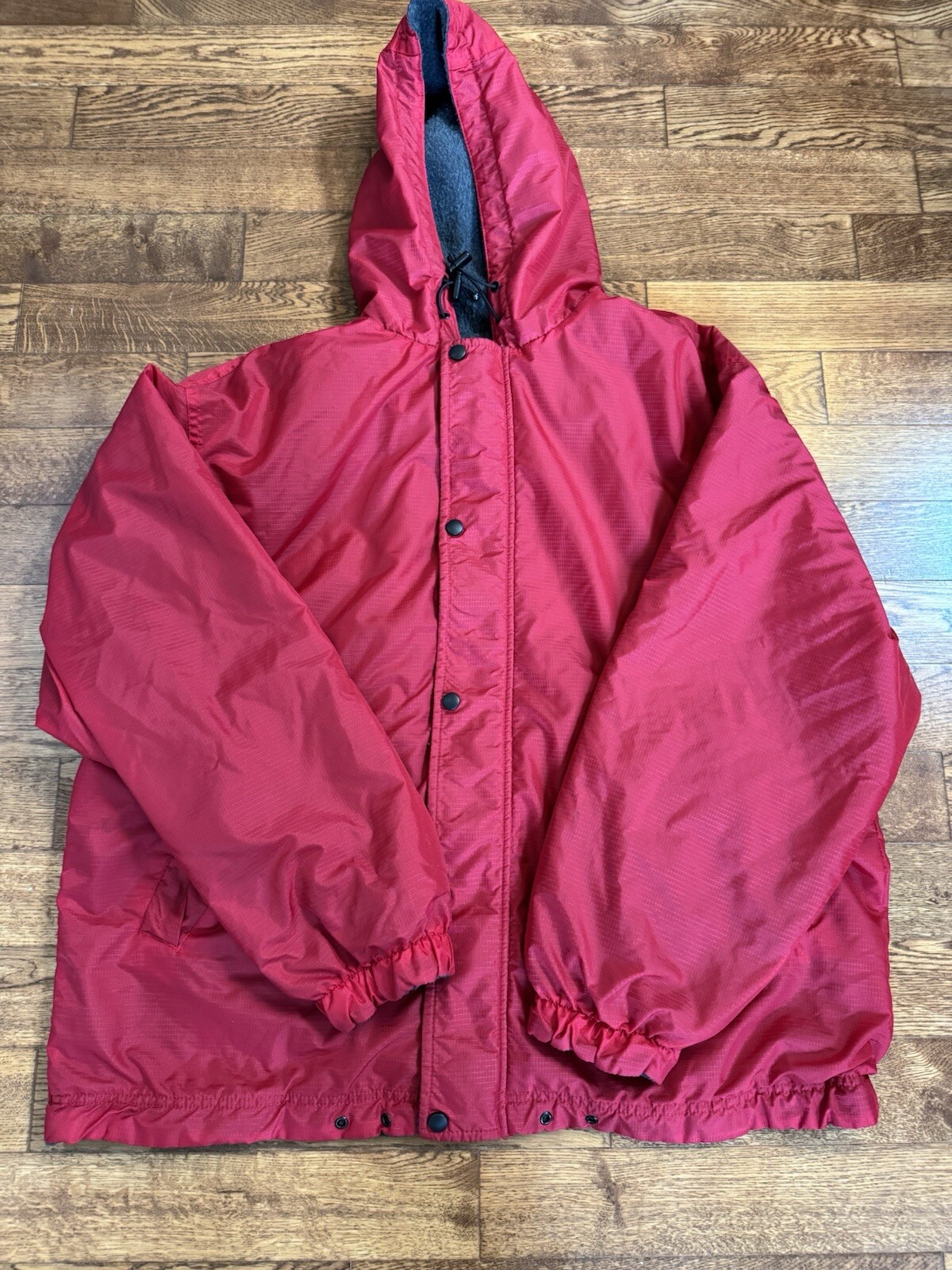 basic edition red lined jacket - image 1