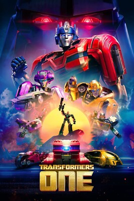 Transformers One 8x12 Metal Movie Poster Sign [B] Chris Hemsworth