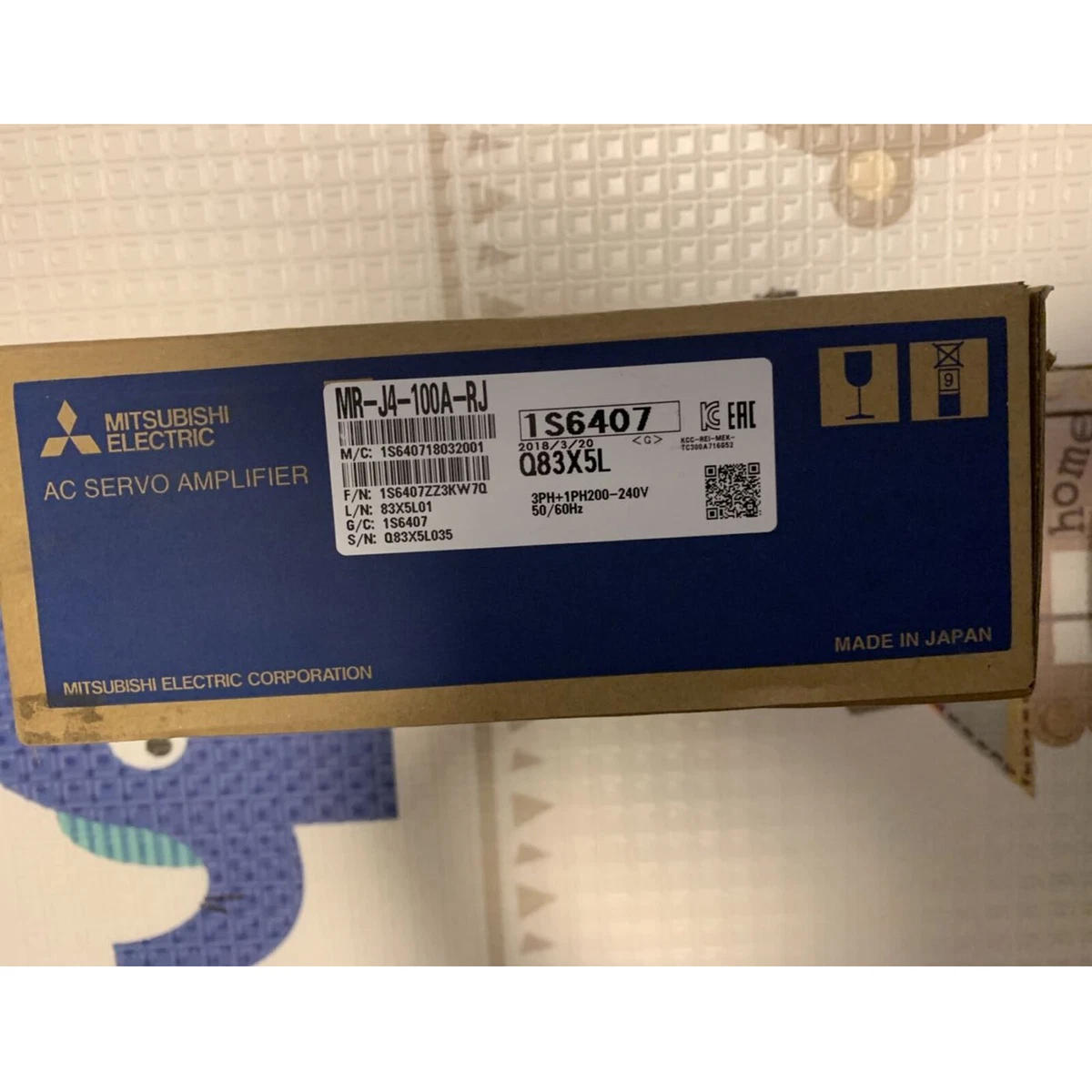 新品 MITSUBISHI 三菱電機 MR-J4-100A ACサーボアンプ シーケンサ PLC 保証 Mitsubishi MR-J4-100GF-RJ : Servo Amplifiers