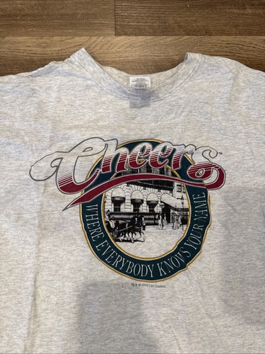 Cheers Boston T-Shirt Size Large - Picture 2 of 3