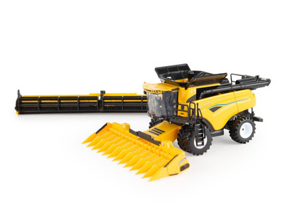 ERTL 1/64 Scale Holland CR8.90 Combine with 2 Heads Prestige Collection 13992