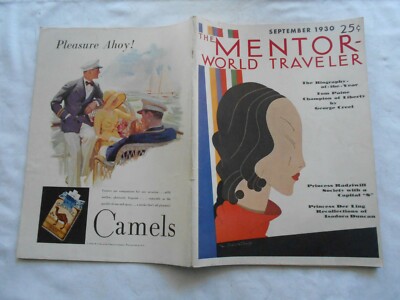 THE MENTOR-WORLD TRAVELER Magazine-SEPTEMBER,1930