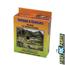 Woodland Scenics Scene-A-Rama Bushes Foliage  Grasses Kit WOOSP4120