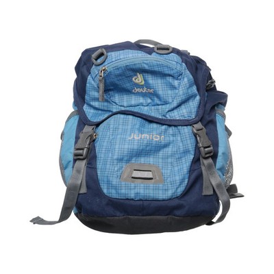 Deuter, Rucksack, Junior, Unisex (Kinder), Blau/Grau/Mehrfarbig, Karo, 25 #bto