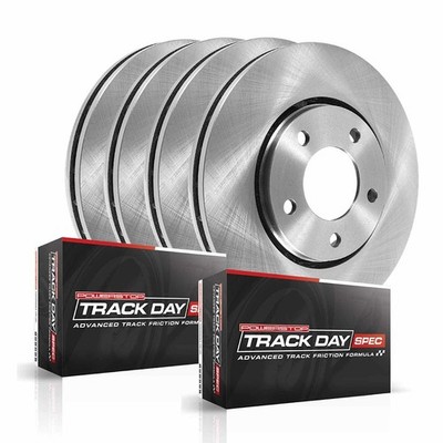 TDSK2277 Powerstop 4-Wheel Set Brake Disc and Pad Kits Front & Rear for S2000