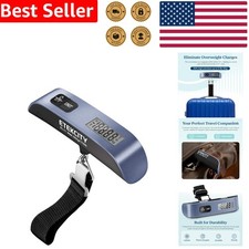 Bright Blue Luggage Scale - High Precision for Stress-Free Travel
