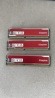 Kingston HyperX 24GB DDR3 RAM   3x 8GB