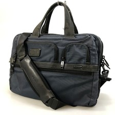 TUMI Alpha Sofnet 2 3-Way Briefcase Black Nylon Durable Business Bag