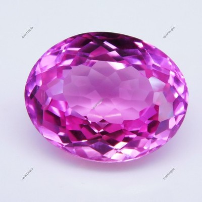 Zertifizierter 51,30 ct natürlicher rosa Saphir Ovalschliff lose Edelstein Br...