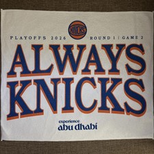 NEW SGA New York Knicks 2026 Playoffs NBA Rally Towel Round 1 Game 2