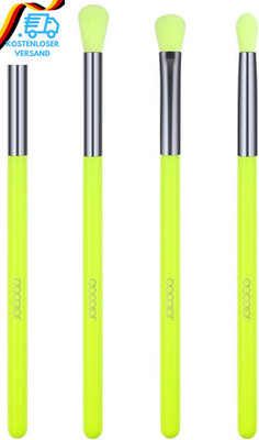Docolor Lidschattenpinsel Set 4 Pcs, Augen Make up Pinsel Mit Premium Synthetik