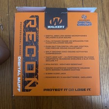 Walkers GWP-RSEM Razor Slim Electronic Ear Muff