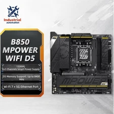 MSI B850M POWER AM5 Wi-Fi 7 M-ATX overclocking motherboard Fast Free delivery