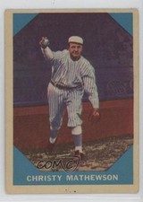 1960 Fleer Baseball Greats Christy Mathewson #2 HOF v9t