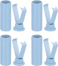 Aglets for Shoelaces, Cylindrical Metal Aglets Replacement Tips Head Cords En...