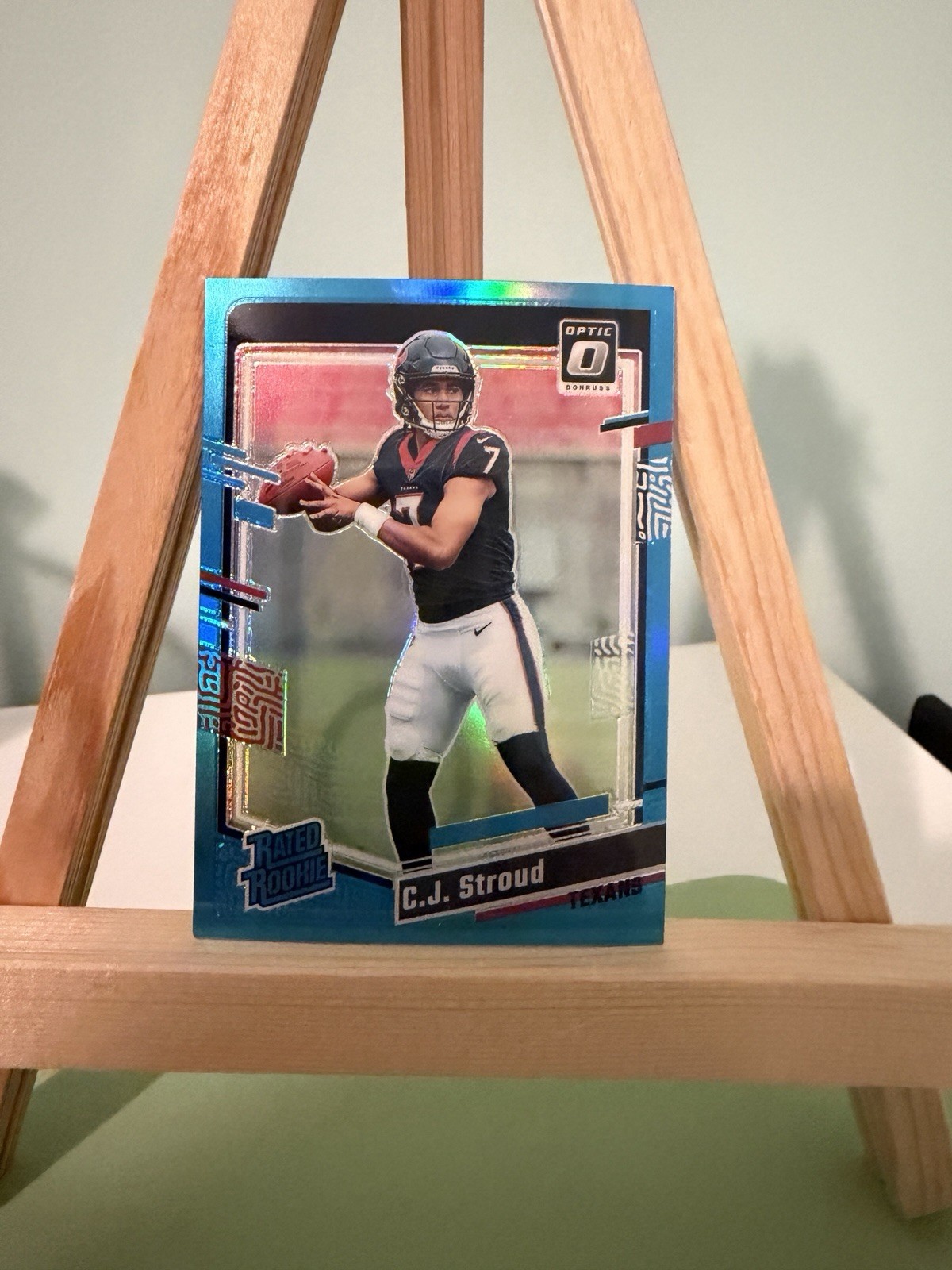 2023 CJ Stroud Optic #244 Aqua/299
