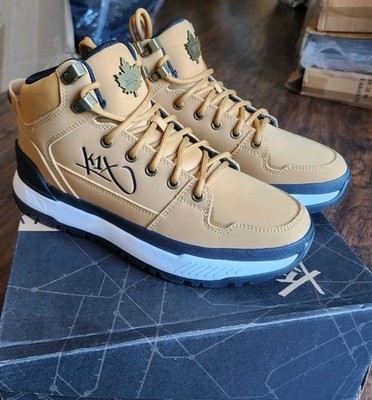 K1X FTX Run Hiking Boots Shoes, Wheat Black, Men's Size 8 $120 msrp, NEW!!
