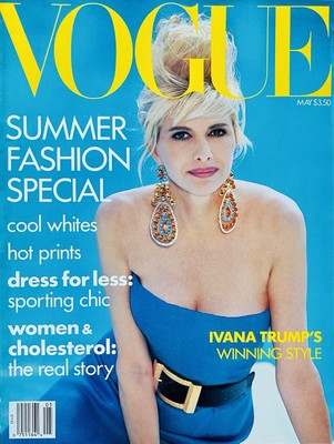 US Vogue MAY 1990 Ivana TRUMP by Demarchelier RIVER PHOENIX by Bruce WEBER VGC