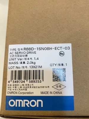 1PCS New Omron Servo Driver R88D-1SNO8H-ECT-O3 Expedited Shipping