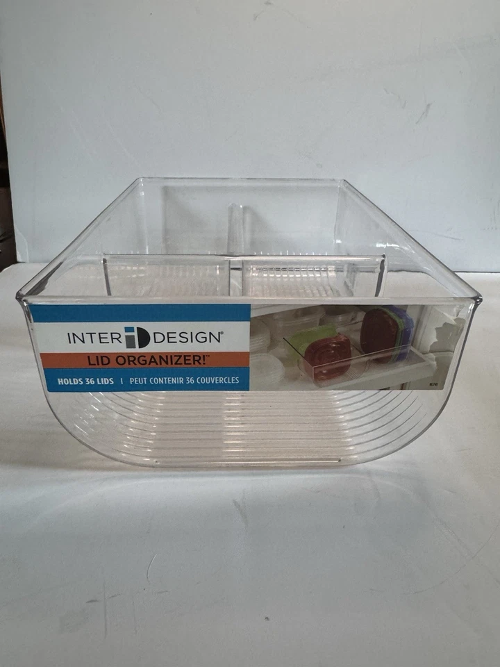 Inter Design - Fridge Bins - 21 Egg Holder Lid And Handle + Lid Organizer For 36 - Image 2 of 4