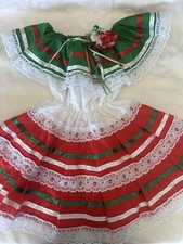 Toddler Girl Mexican Dress 2T-3T