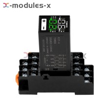 0.1S-99H Cycle Time Delay Relay AC220V DC24V 12V Digital Display Dual Time Base