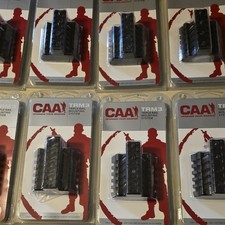CAA TRM3 Lightweight Polymer Triple Picatinny Rail Mounting System Black